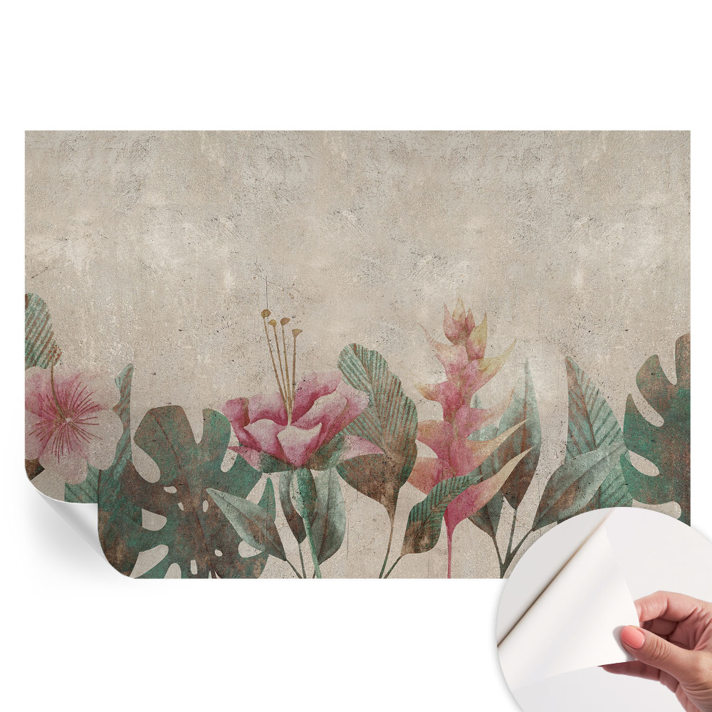 Fototapeta samoprzylepna do sypialni Subtelna flora