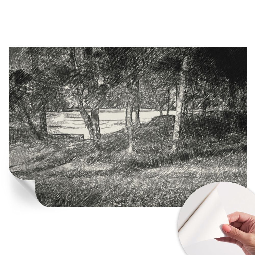 Tapeta fotograficzna samoprzylepna Spokojny pejzaż