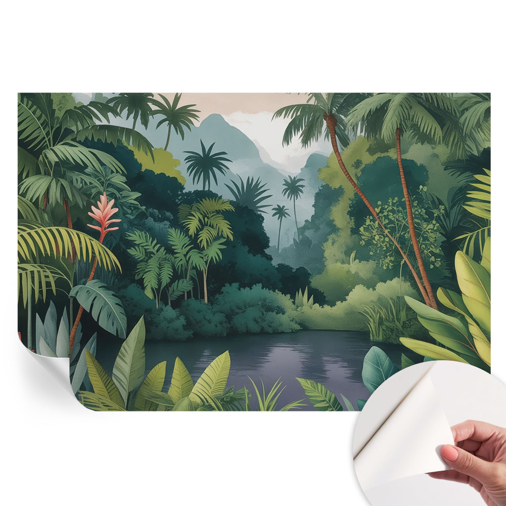 Tapeta fotograficzna samoprzylepna Egzotyczna sceneria