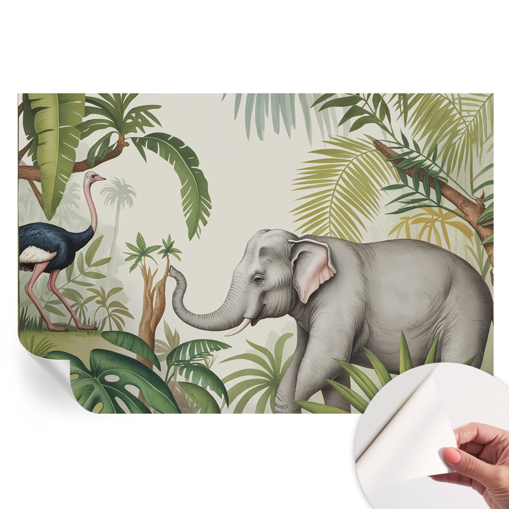 Fototapeta samoprzylepna do sypialni Egzotyczna scena