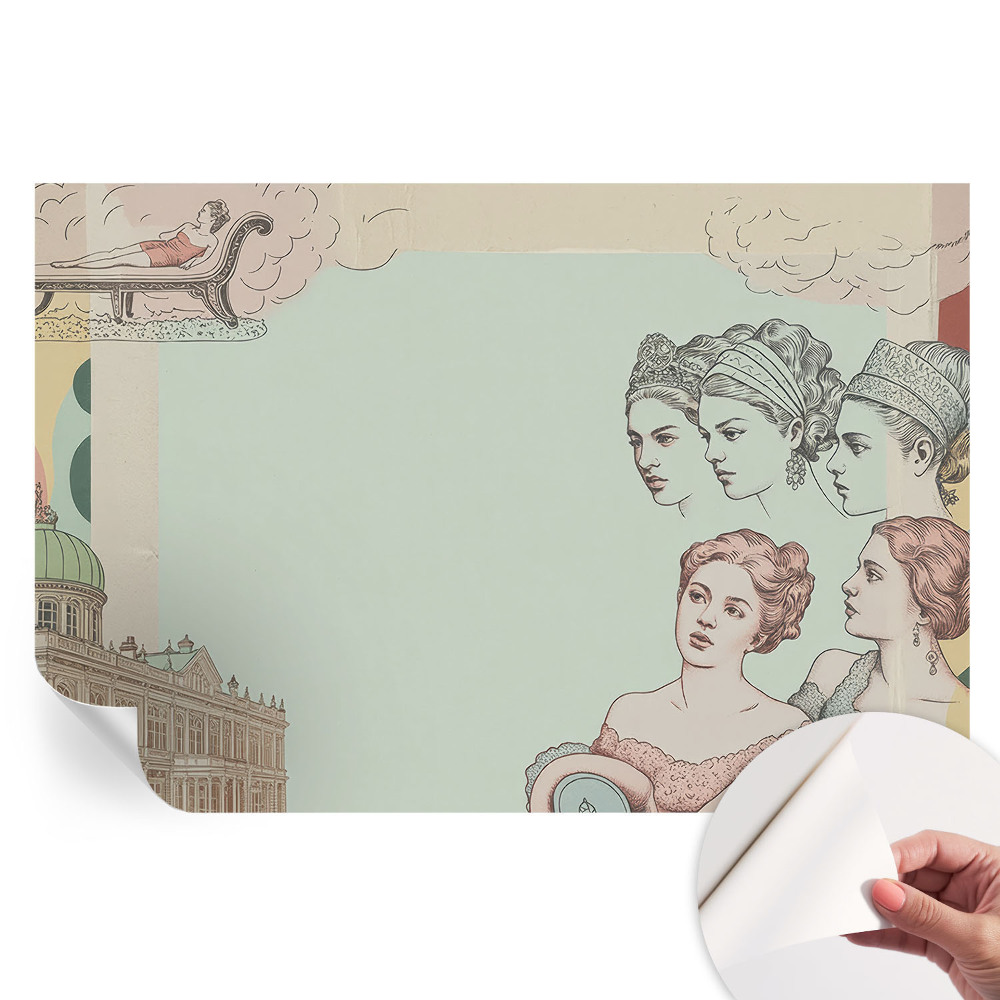 Tapeta fotograficzna samoprzylepna Klasyczny kolaż