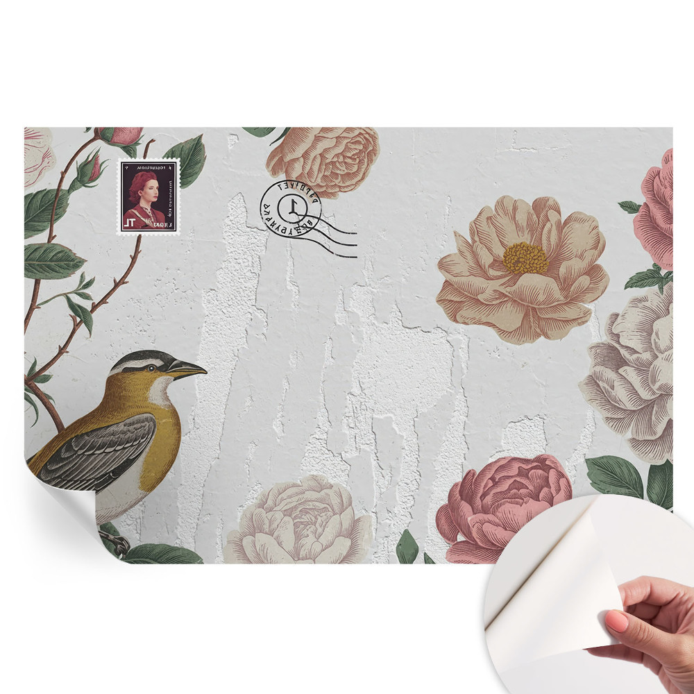 Fototapeta samoprzylepna na ścianę Kwiaty vintage