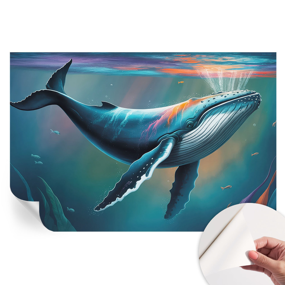Fototapeta samoprzylepna na ścianę Morski gigant