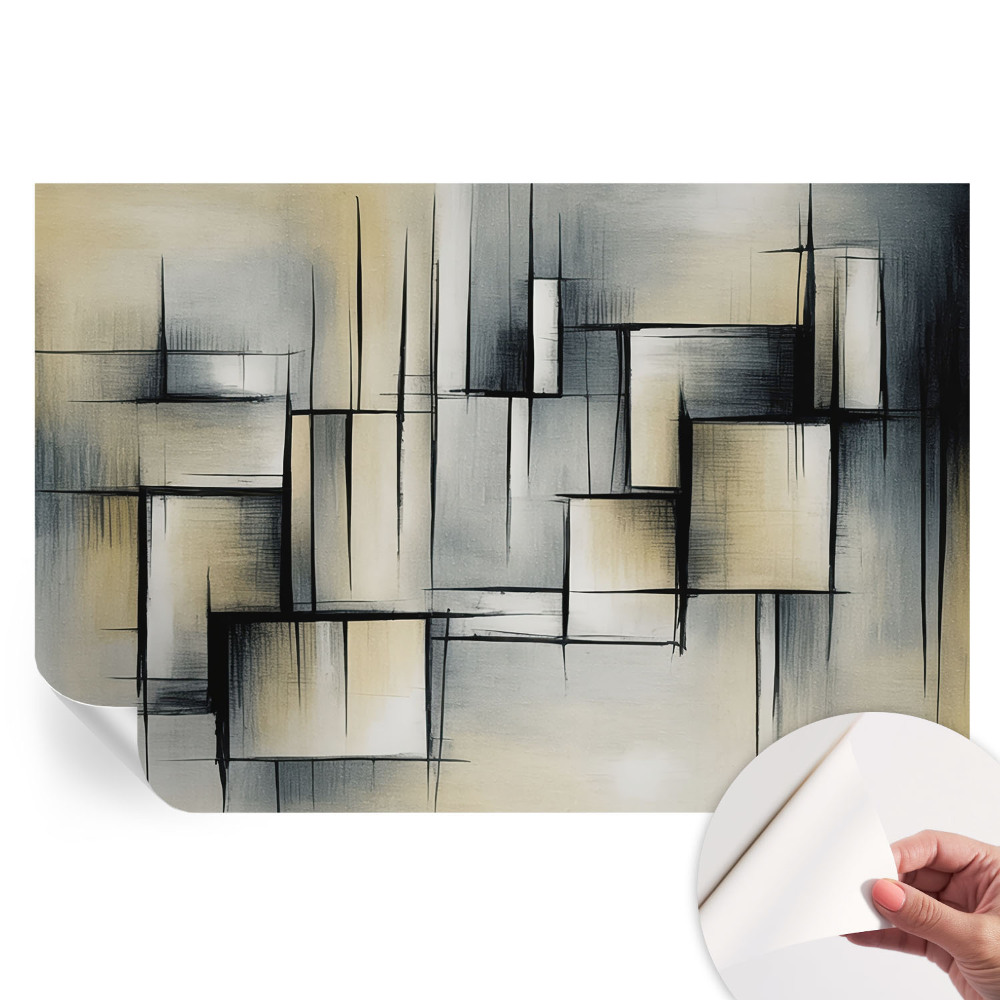 Fototapeta samoprzylepna do salonu Abstrakcyjna geometria
