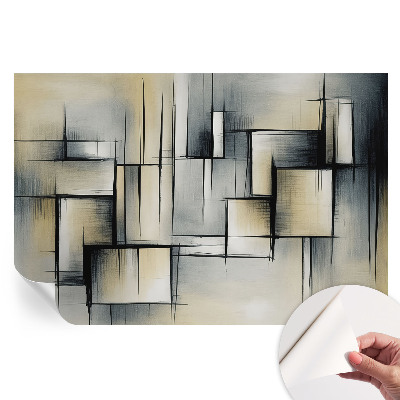 Fototapeta samoprzylepna do salonu Abstrakcyjna geometria