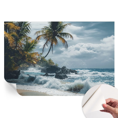 Fototapeta samoprzylepna na ścianę Egzotyczna plaża