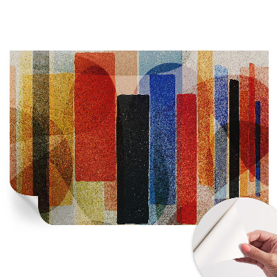 Fototapeta samoprzylepna do sypialni Geometryczne formy