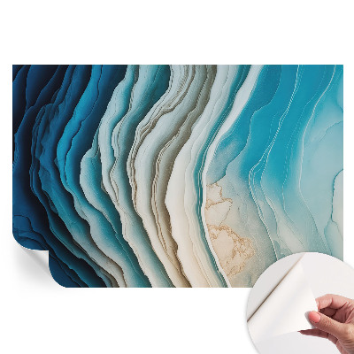 Fototapeta samoprzylepna do salonu Fale harmonii