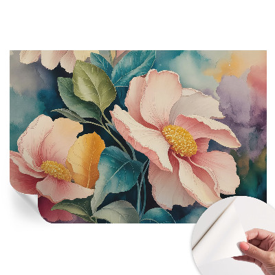 Fototapeta samoprzylepna do sypialni Kwiatowa elegancja