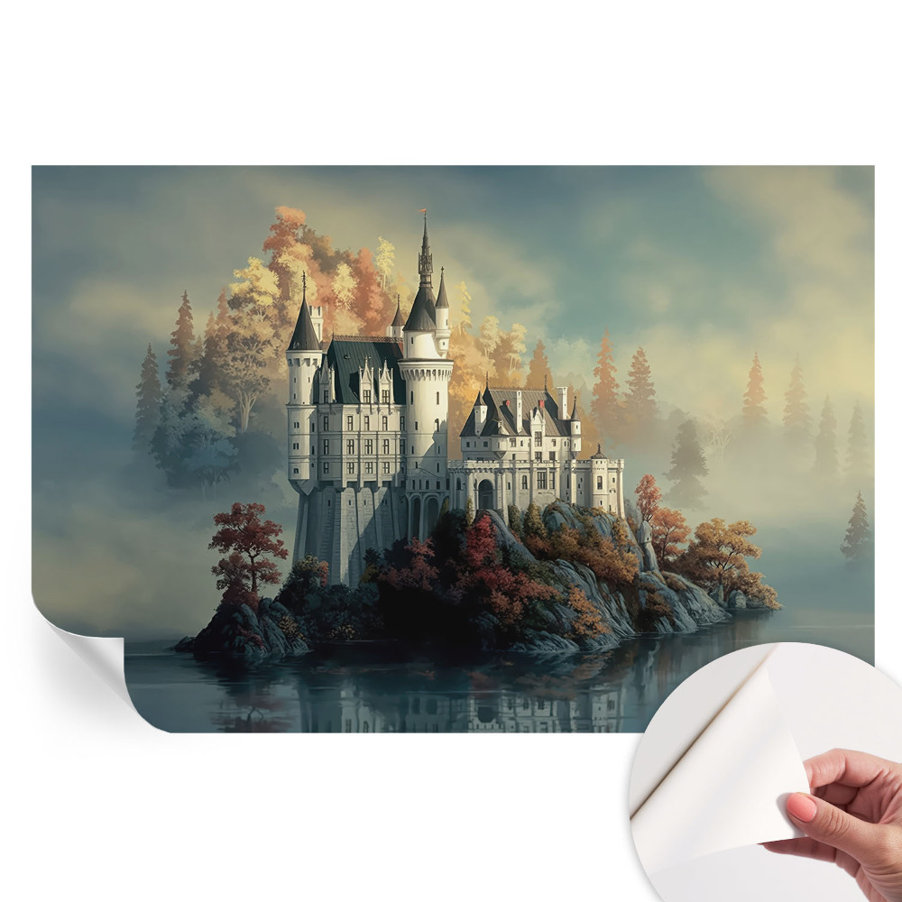 Fototapeta samoprzylepna do salonu Bajkowy zamek