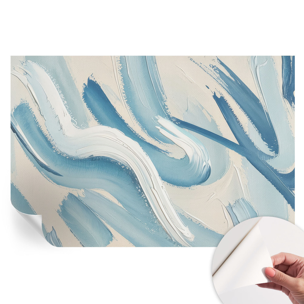 Fototapeta samoprzylepna do sypialni Abstrakcyjne pociągnięcia