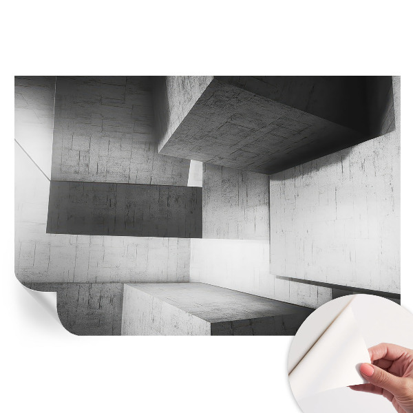 Tapeta fotograficzna samoprzylepna Geometryczne rzeźby