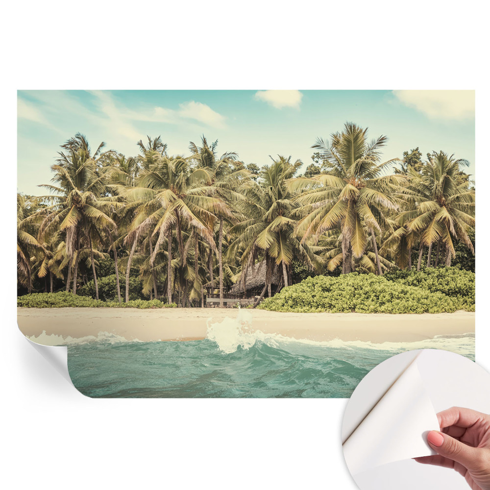 Nowoczesna fototapeta do salonu Plaża tropikalna