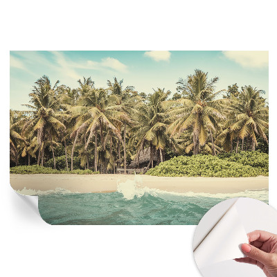 Nowoczesna fototapeta do salonu Plaża tropikalna