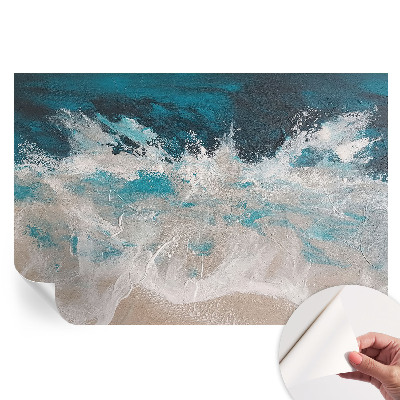 Fototapeta samoprzylepna do sypialni Oceaniczne fale