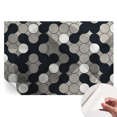 Fototapeta samoprzylepna do salonu Geometryczne okręgi