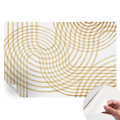 Fototapeta samoprzylepna do sypialni Geometryczne sploty