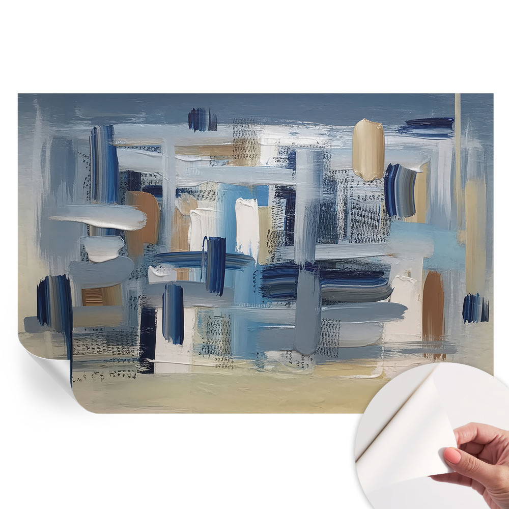 Fototapeta samoprzylepna do salonu Pędzle abstrakcja