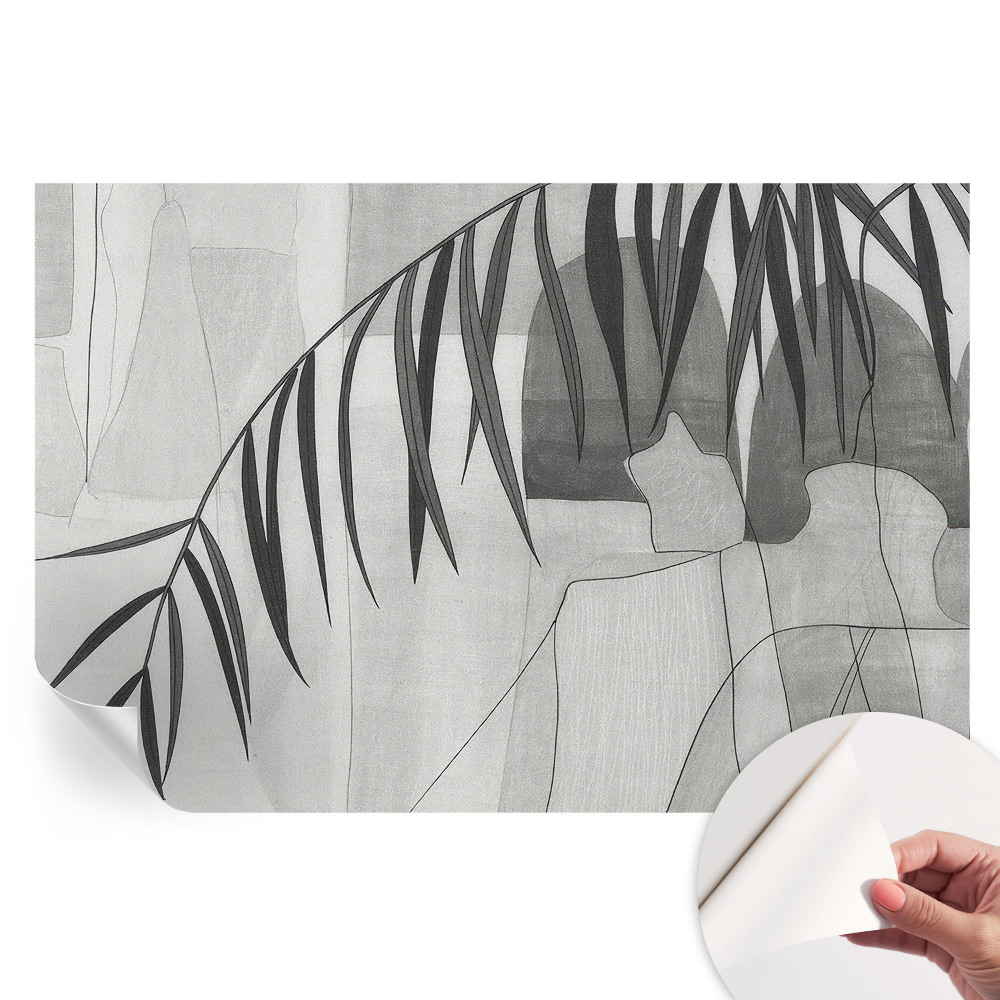 Fototapeta samoprzylepna na ścianę Abstrakcyjna palma