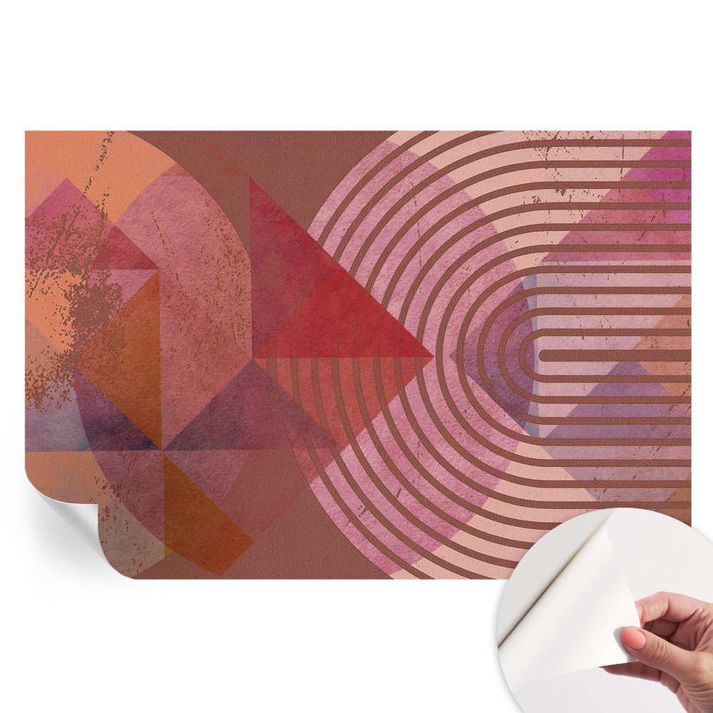 Fototapeta samoprzylepna do sypialni Abstrakcyjne formy