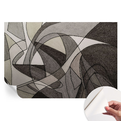 Fototapeta samoprzylepna do sypialni Geometryczna abstrakcja