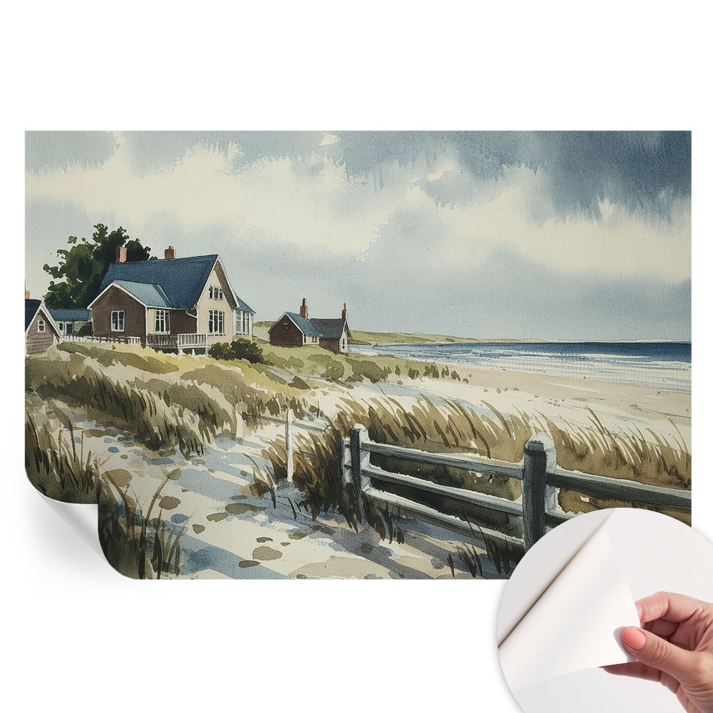 Samoprzylepna fototapeta na ścianę Wydmy plażowe