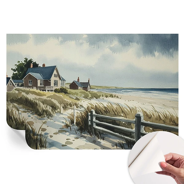 Samoprzylepna fototapeta na ścianę Wydmy plażowe
