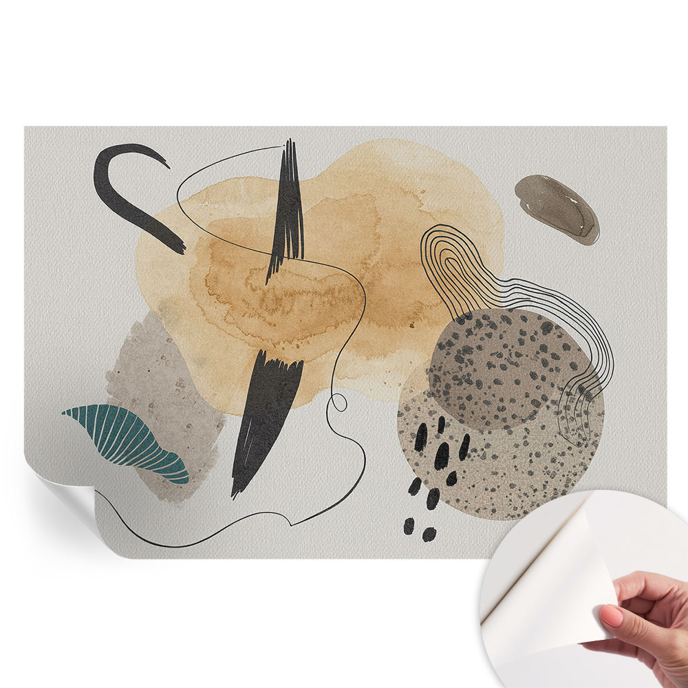 Fototapeta samoprzylepna do salonu Abstrakcyjna kompozycja