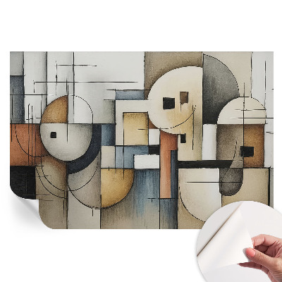 Tapeta fotograficzna samoprzylepna Geometryczna harmonia
