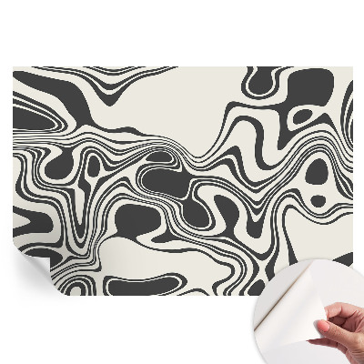Fototapeta samoprzylepna do sypialni Dynamiczne linie