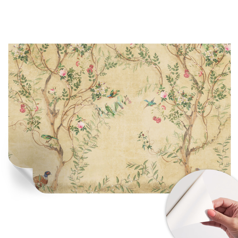 Fototapeta samoprzylepna na ścianę Kwiatowe akcenty