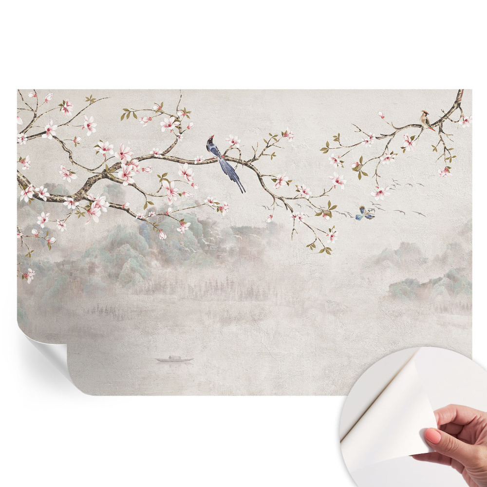 Fototapeta samoprzylepna do sypialni Orientalny pejzaż