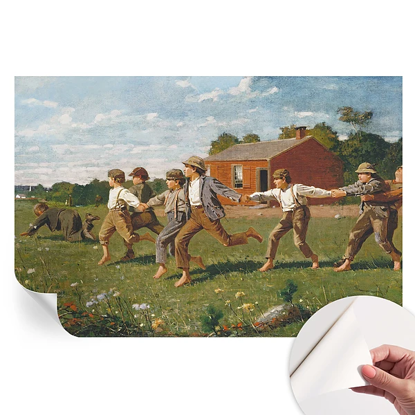 Samoprzylepna fototapeta Radosna zabawa do sypialni