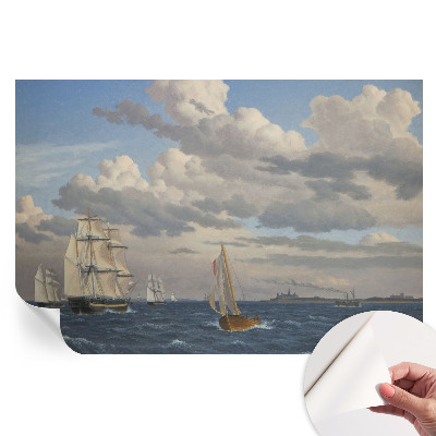 Fototapeta samoprzylepna do sypialni Morska przygoda