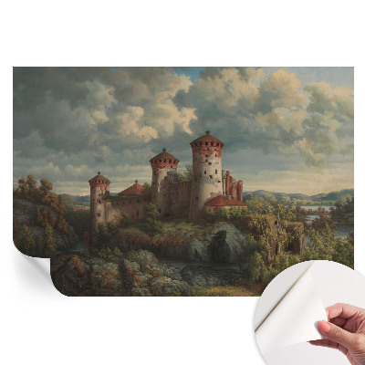 Samoprzylepna fototapeta Romantyczny krajobraz do sypialni