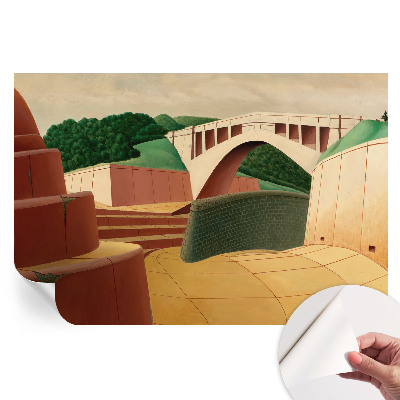 Nowoczesna fototapeta do salonu Spokojny krajobraz