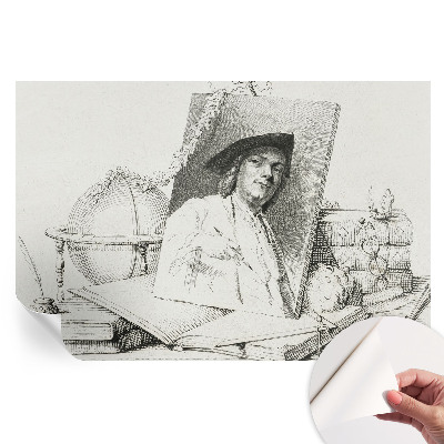 Fototapeta samoprzylepna do sypialni Artystyczny portret
