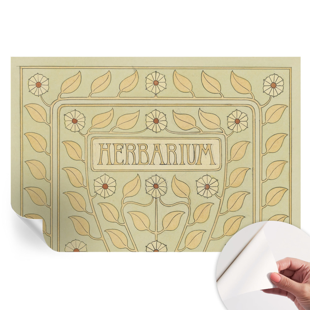 Fototapeta samoprzylepna do salonu Roślinny ornament