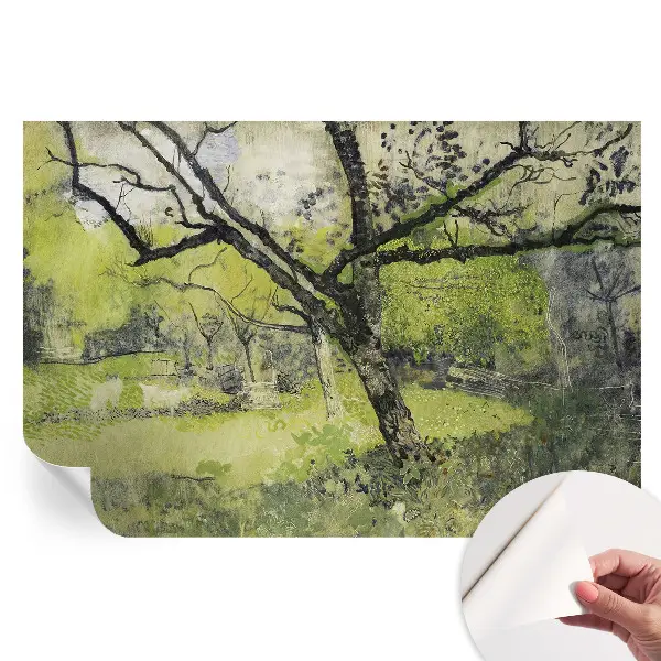 Samoprzylepna fototapeta na ścianę Wiosenny park