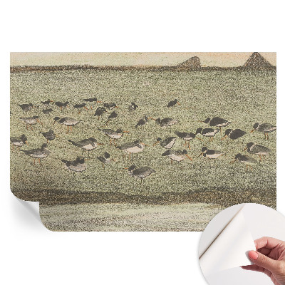 Samoprzylepna fototapeta na ścianę Ptasi spokój