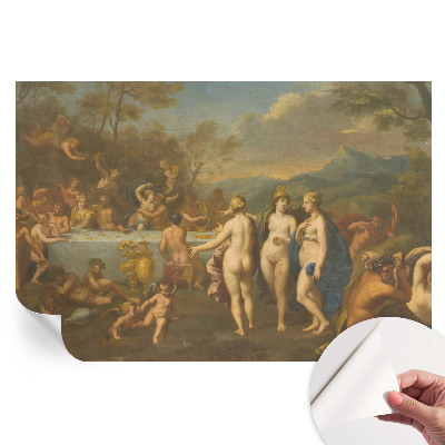 Fototapeta samoprzylepna do sypialni Antyczna uczta