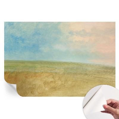 Fototapeta samoprzylepna do salonu Pastelowe pola