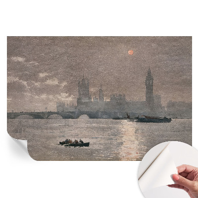 Fototapeta samoprzylepna do sypialni Nocna panorama