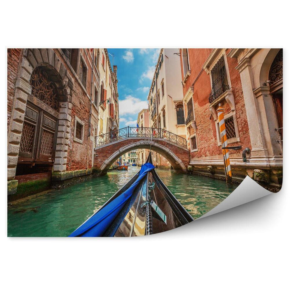 Fototapeta Canal grande i gondole wenecja