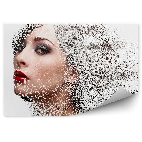 Fotopeta Porter kobiety abstrakcja kwadraty