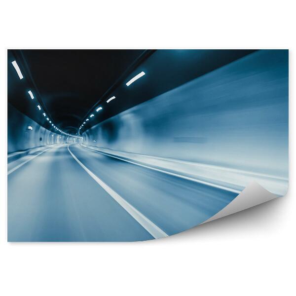 Okleina na ścianę Autostrada światła ruch