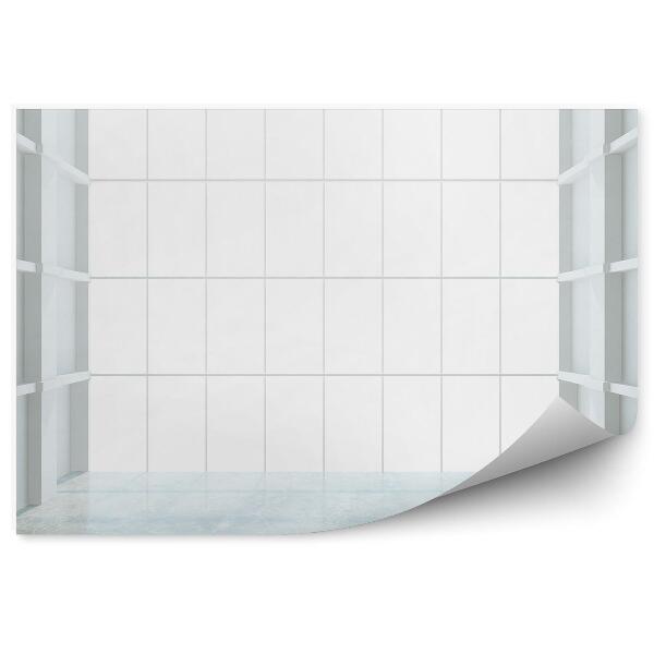 Okleina na ścianę Pusty pokój kafelki