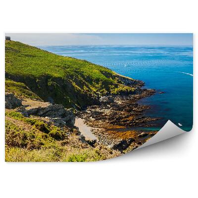 Fototapeta Błękitna woda niebo zieleń wyspy