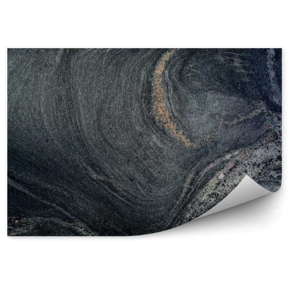 Fototapeta Tekstura czarnego granitu
