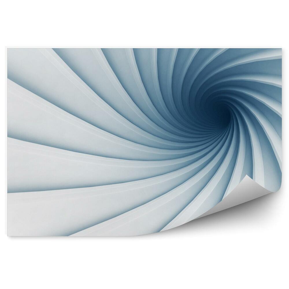 Okleina na ścianę Tunel spiral